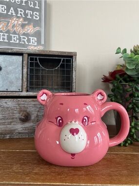 New Ceramic Care Bears Cheer Bear Mug